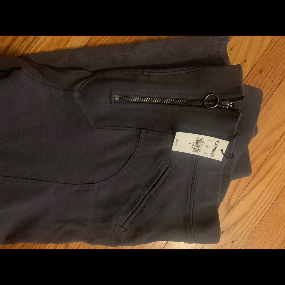 Express grey leggings